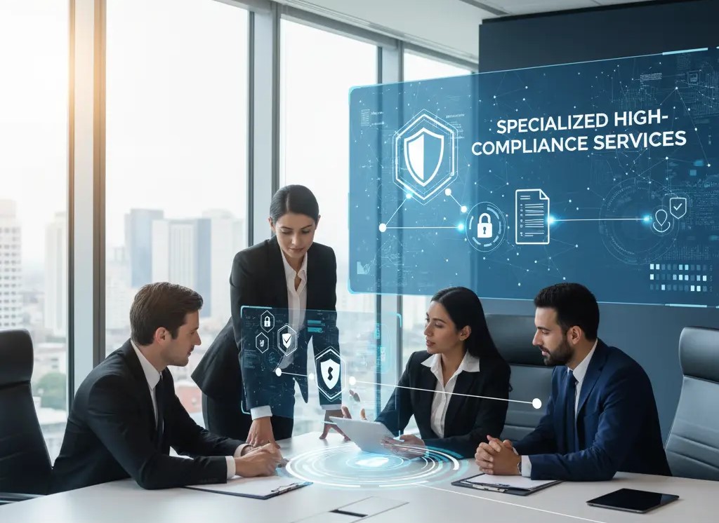 Medical professional image with security overlay